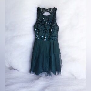 Dear Moon Deep Teal Dress